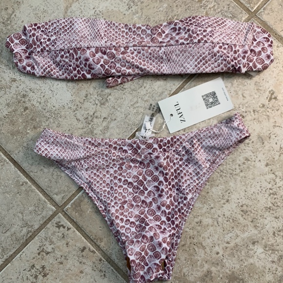 NWT- Snakeskin Swimsuit - Picture 2 of 4